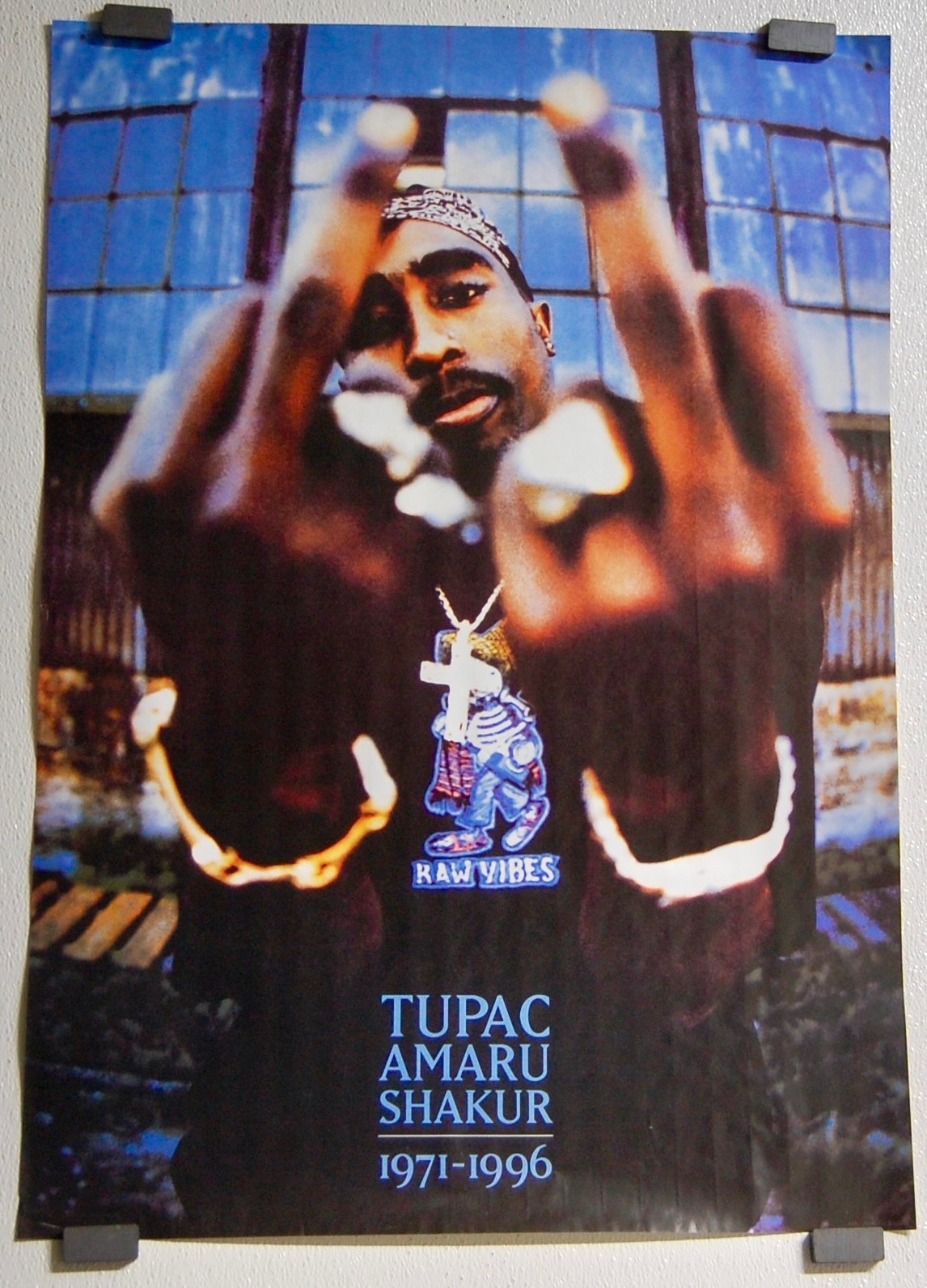 Tupac Amaru Shakur 1971-1996 (23 1/2×33) Poster 1996