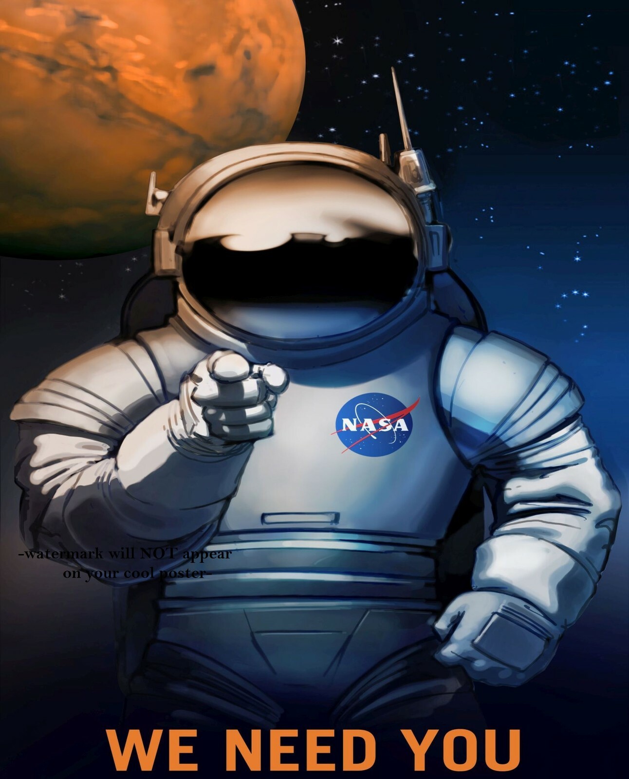 8×10 Mars Mission Poster PHOTO Exploration NASA Space Travel Planet Astronaut