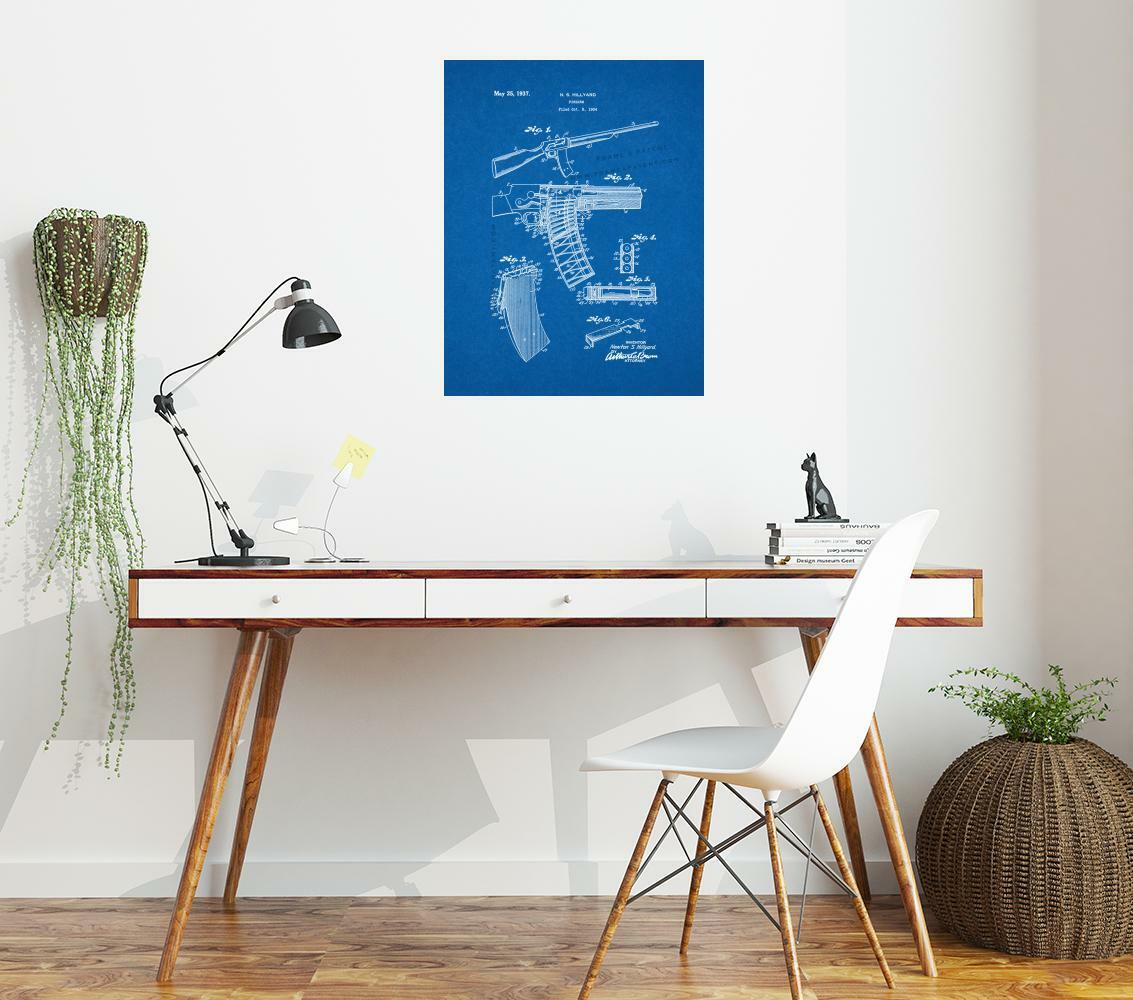 Firearm Patent Print Blueprint