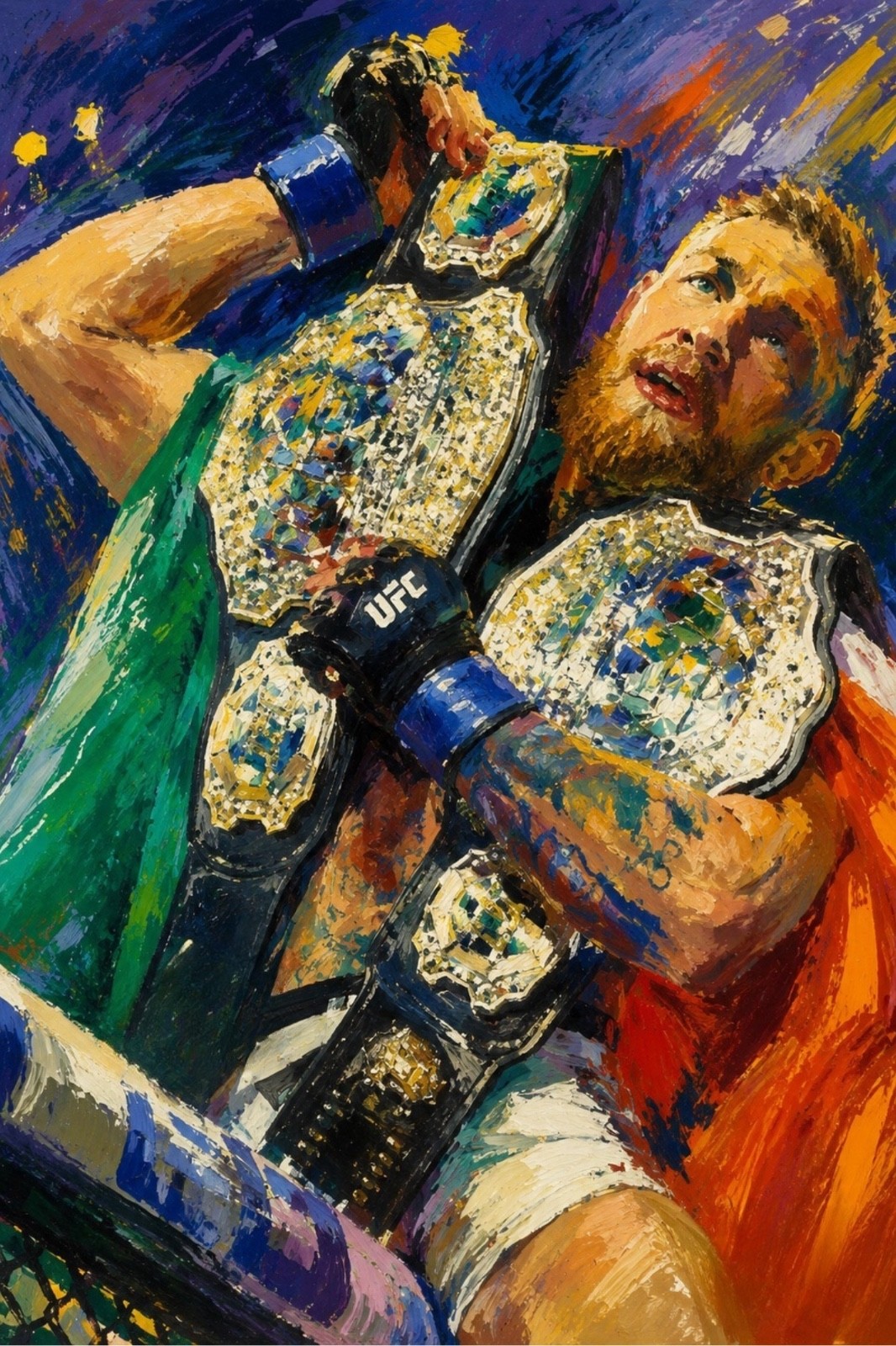 “Notorious” Conor McGregor Poster UFC 12×18 Fighter Poster