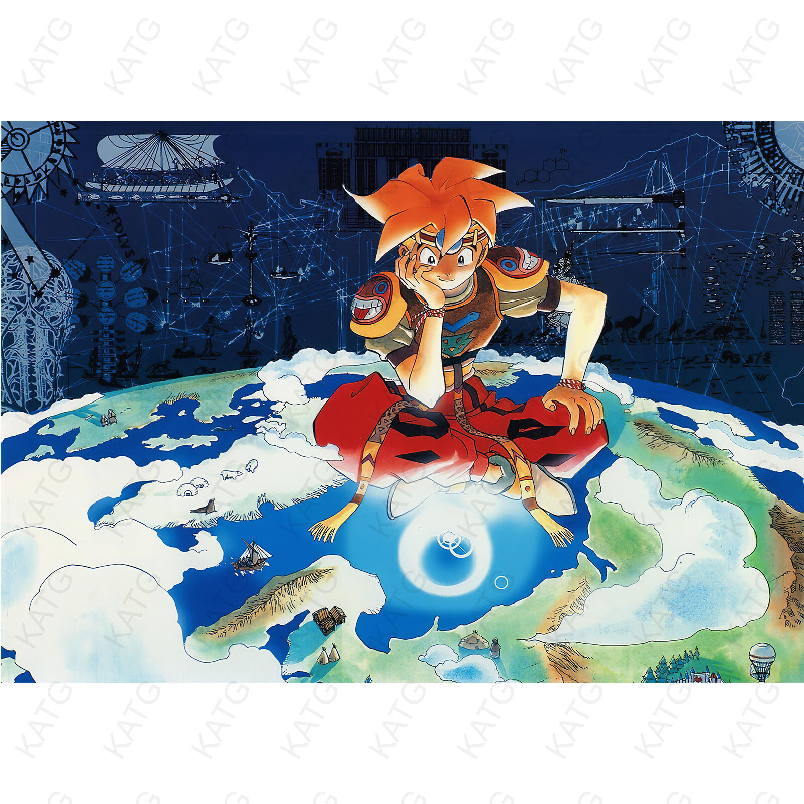 Terranigma Poster Art High Quality 4×6 8×10 11×17 13×19