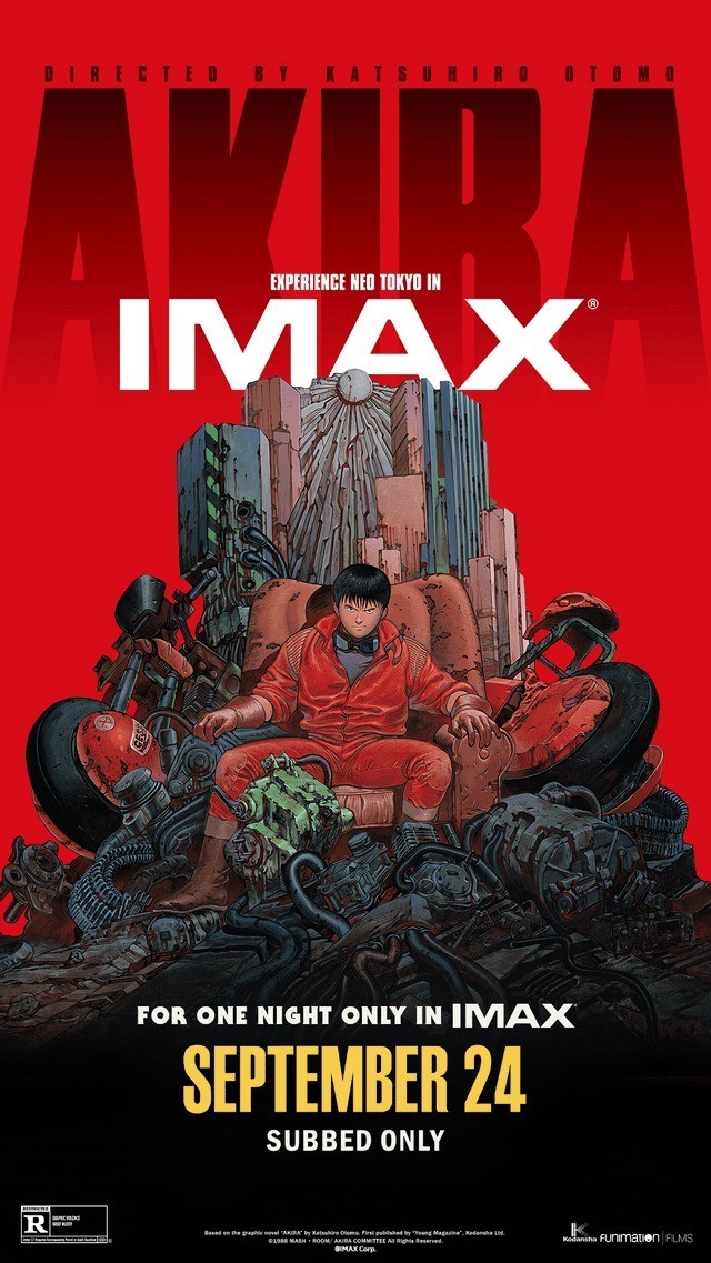 Akira IMAX Neo Tokyo Anime Classic Movie Poster