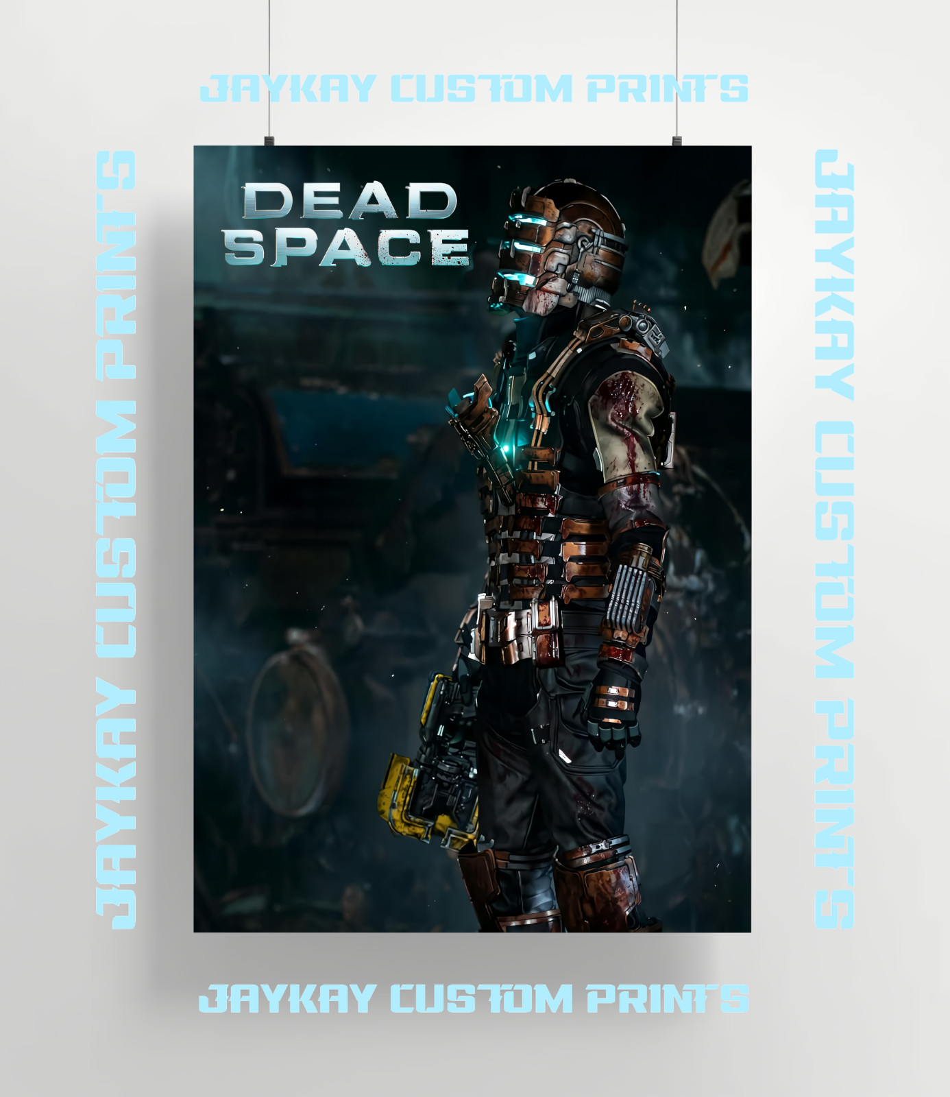 Dead Space Isaac Clarke Video Game Poster Print – No Frame