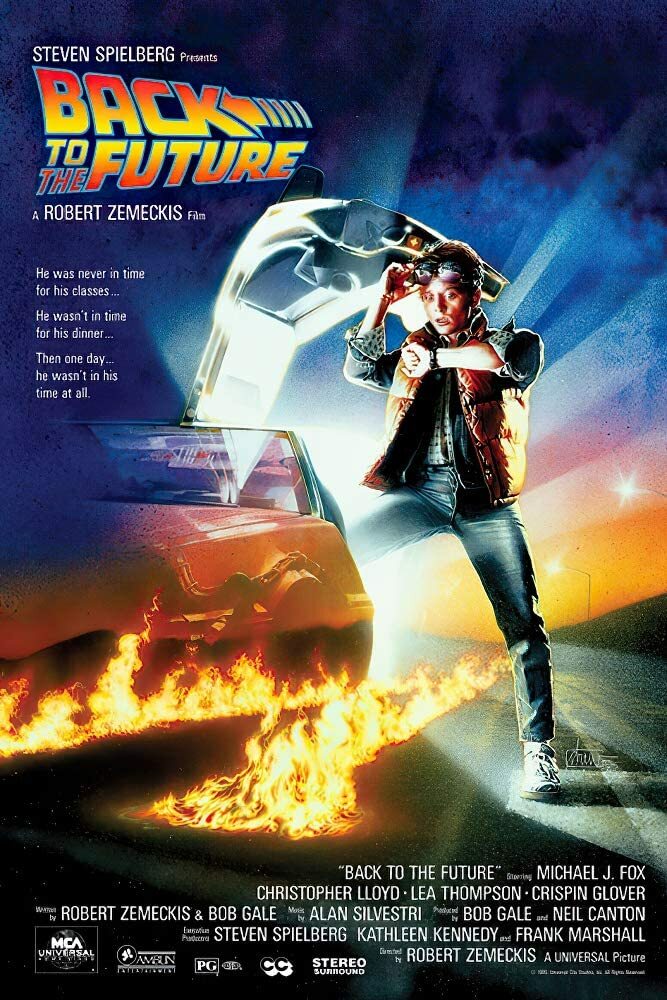 BACK TO THE FUTURE – CLASSIC MOVIE POSTER – 24×36 – 0830
