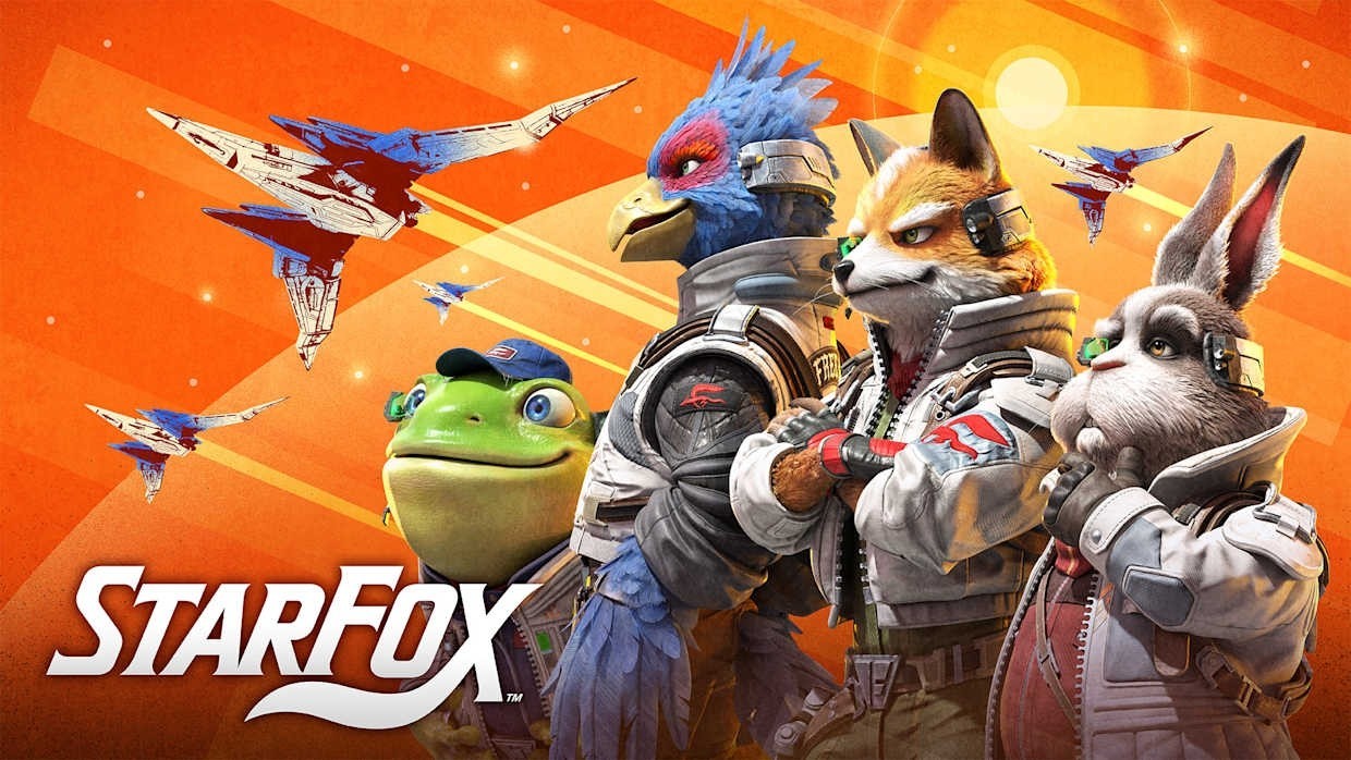 StarFox Squad Fox McCloud Retro Nintendo Poster