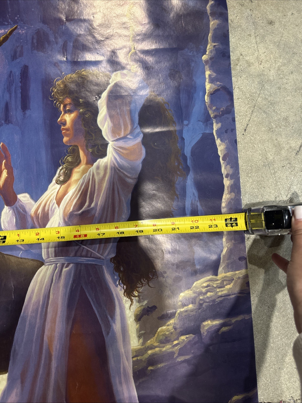 Original Vintage Poster Black Unicorn and Woma Sexy Headshop 80s lace (Z7)