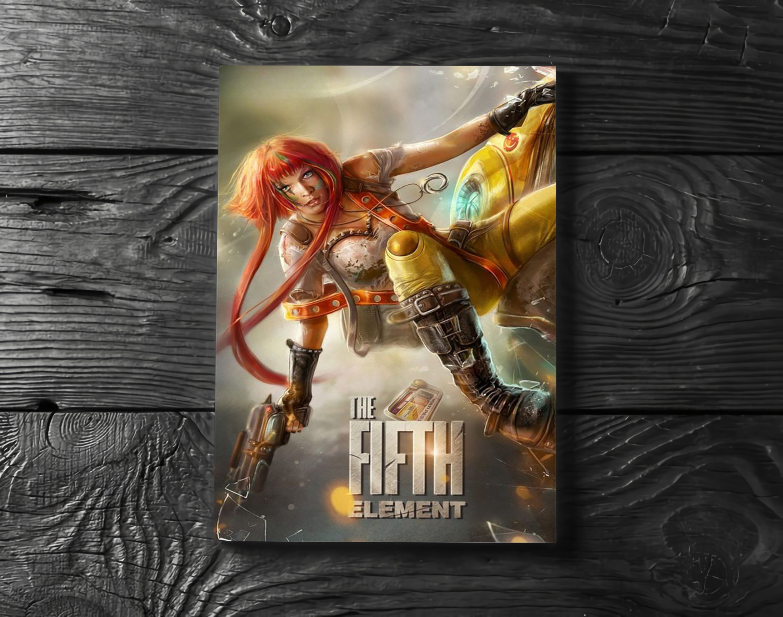 The Fifth Element Milla Jovovich Movie Poster Print – No Frame