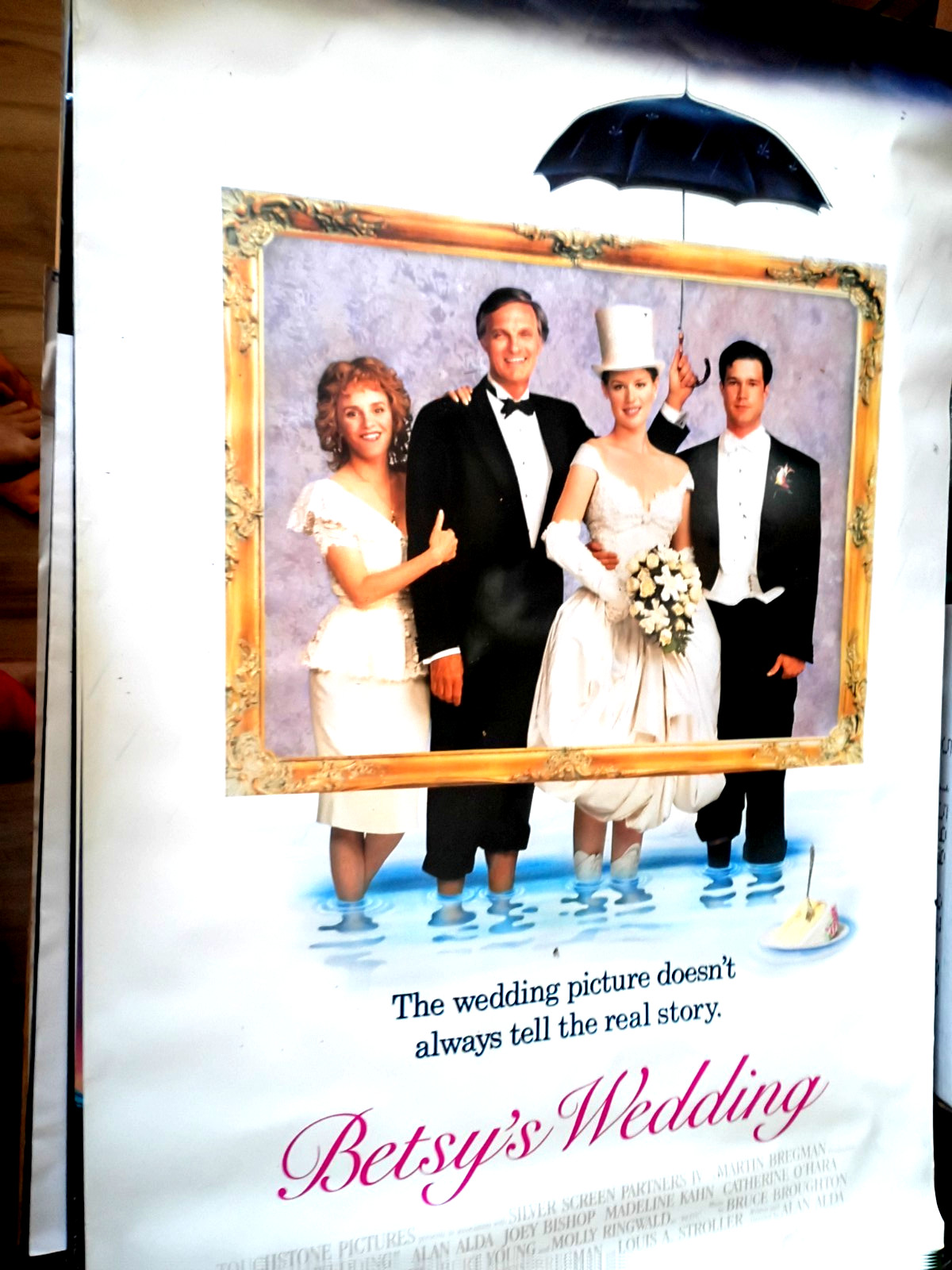 ALAN ALDA Betsy’s Wedding 27″ x 39 1/2″ POSTER ADVERTISING