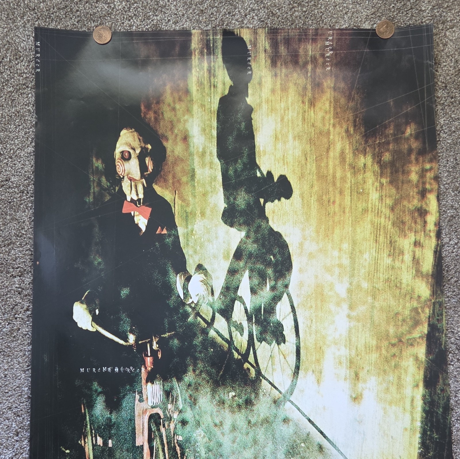 Aquarius Saw II Billy the Puppet 2005 Licensed Reprint Paper Poster, Canada