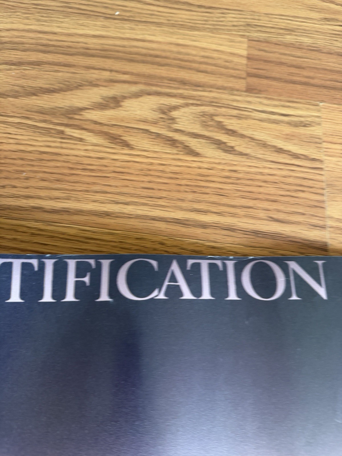 1986 Justification for Higher Education Mounted Poster Print 34 x 22 Peterson