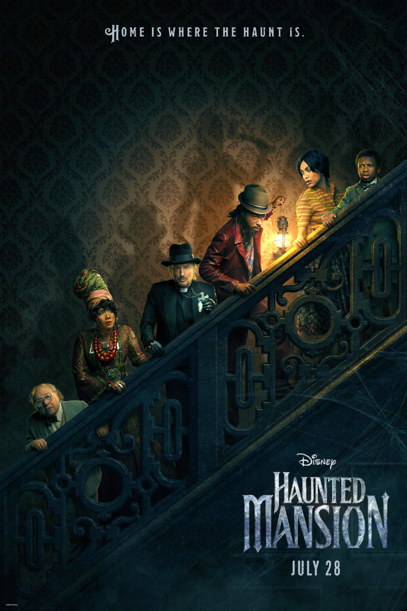 Haunted Mansion 2023 Movie Poster 24″x36″ 24inx36in