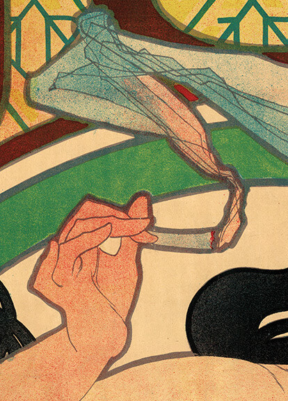 1898 Alphonse Mucha Job Rolling Papers Classic Art Poster Print – 24×36