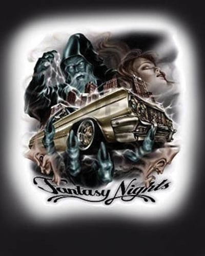 Fantasy Night Poster | 16in x 20in Wall Art Print