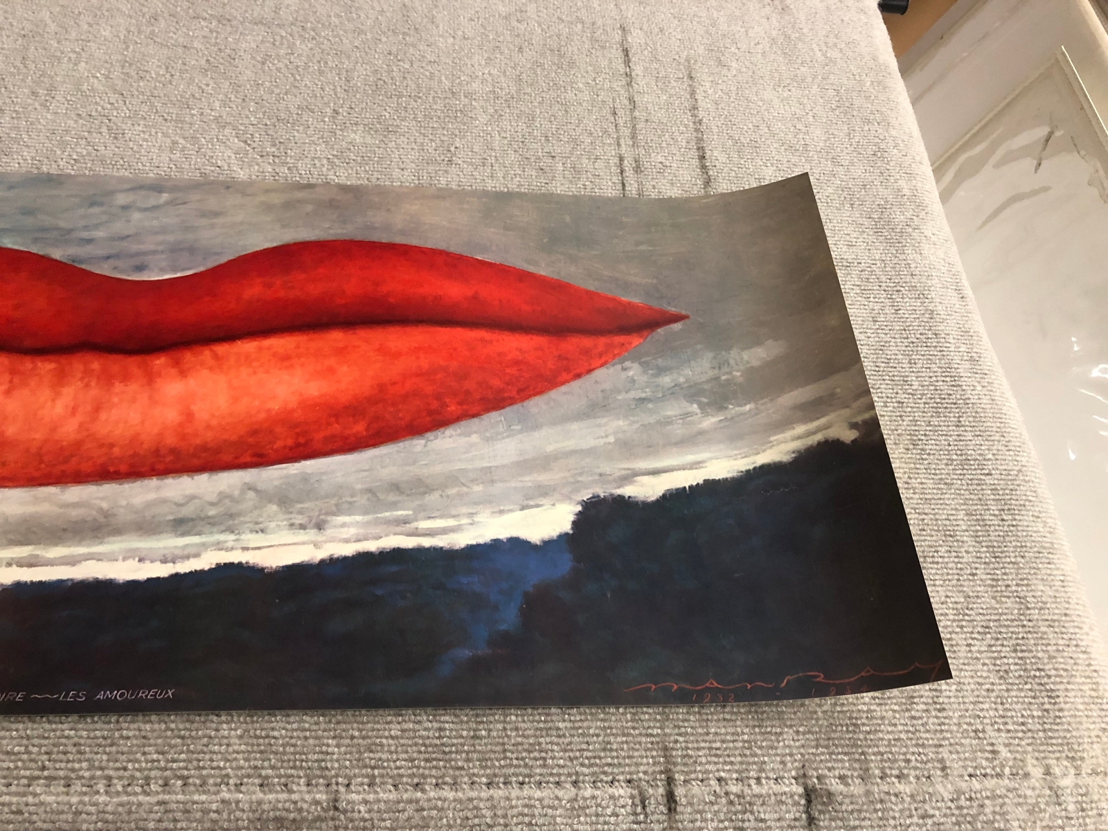 MAN RAY Lips (No Text), 1966