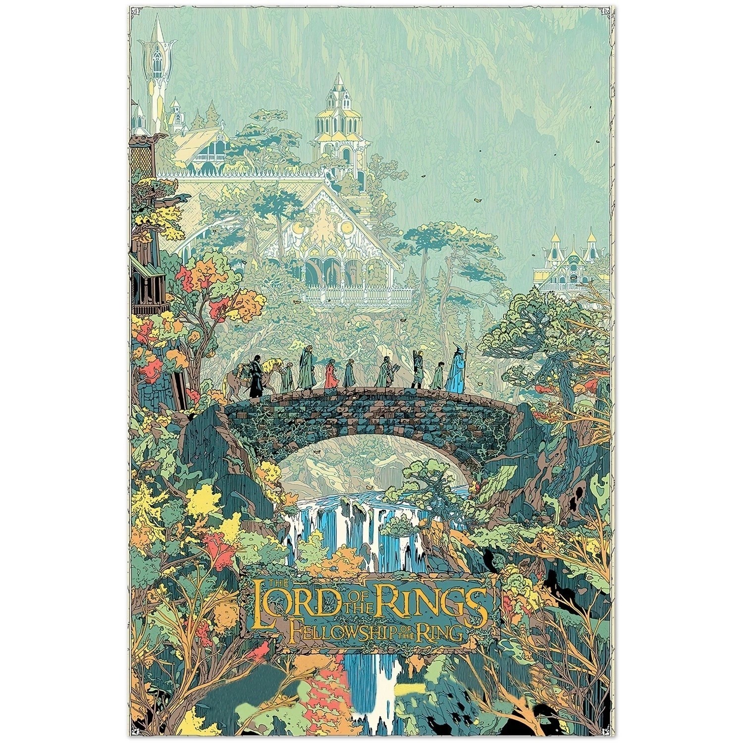 The Lord of the Rings Fellowship of the Ring Poster