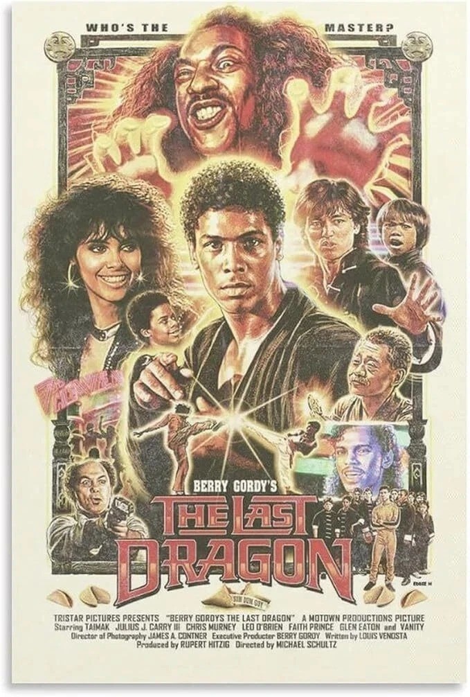 The Last Dragon Inspired Movie Poster