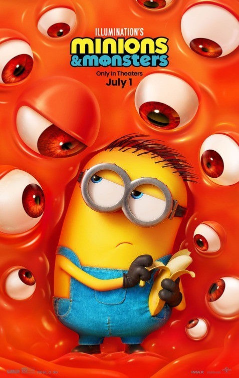 Minions 3 Movie Poster Animation Wall Art, Wall Decor