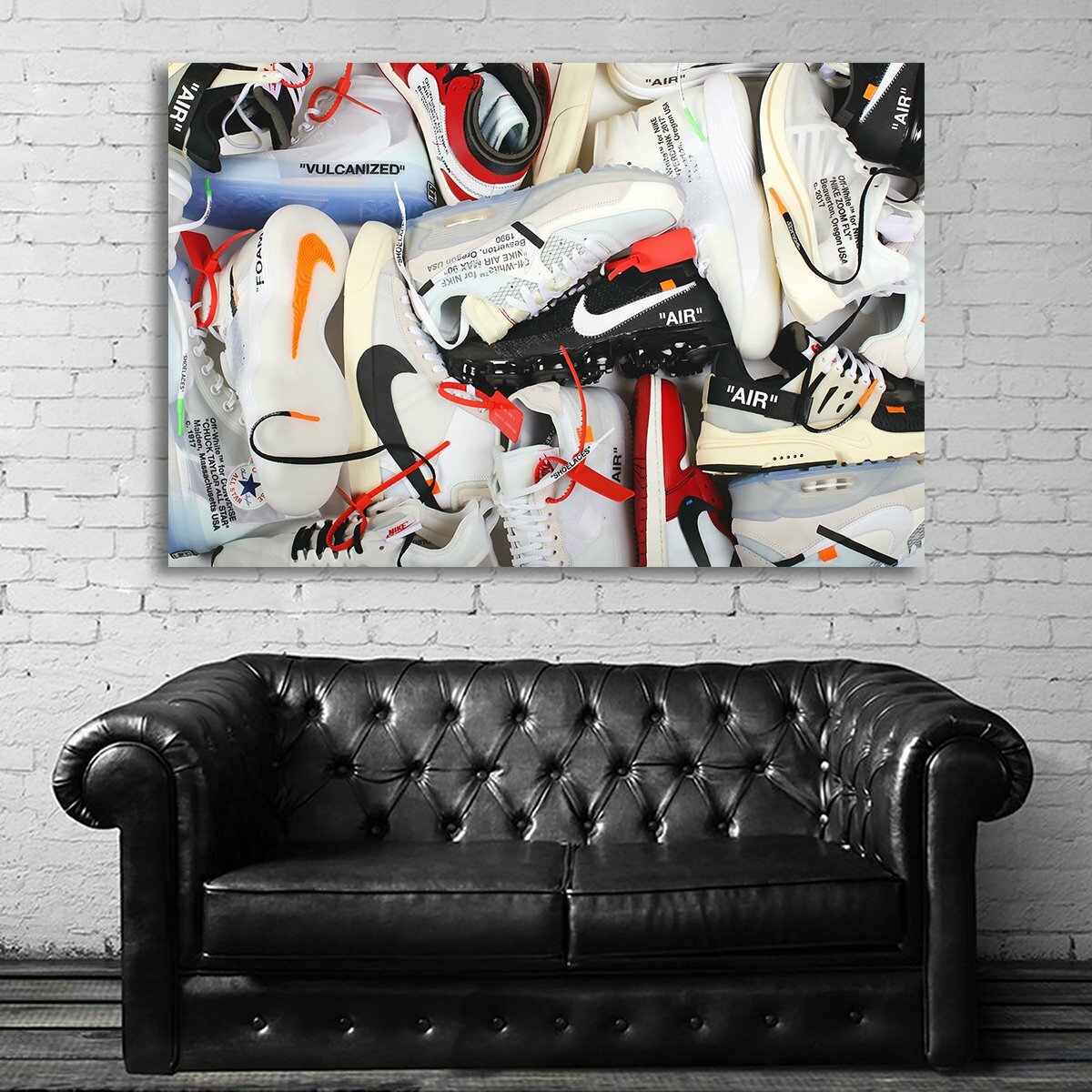 EB004 Sneaker Sneakerhead Hypebeast Off White Art Poster and Canvas