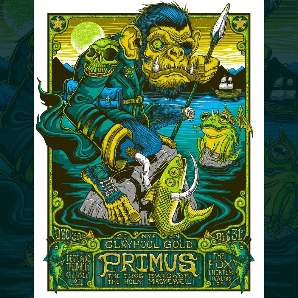 Primus – Fox Theater – Dec. 30th & 31st 2024 Jim Mazza ( A.P. )