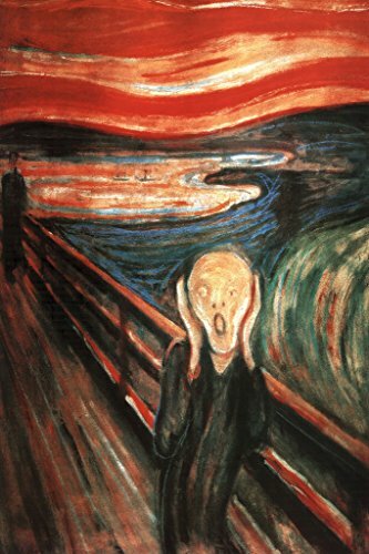 The Scream of Nature Edvard Munch Art Print Poster 24×36