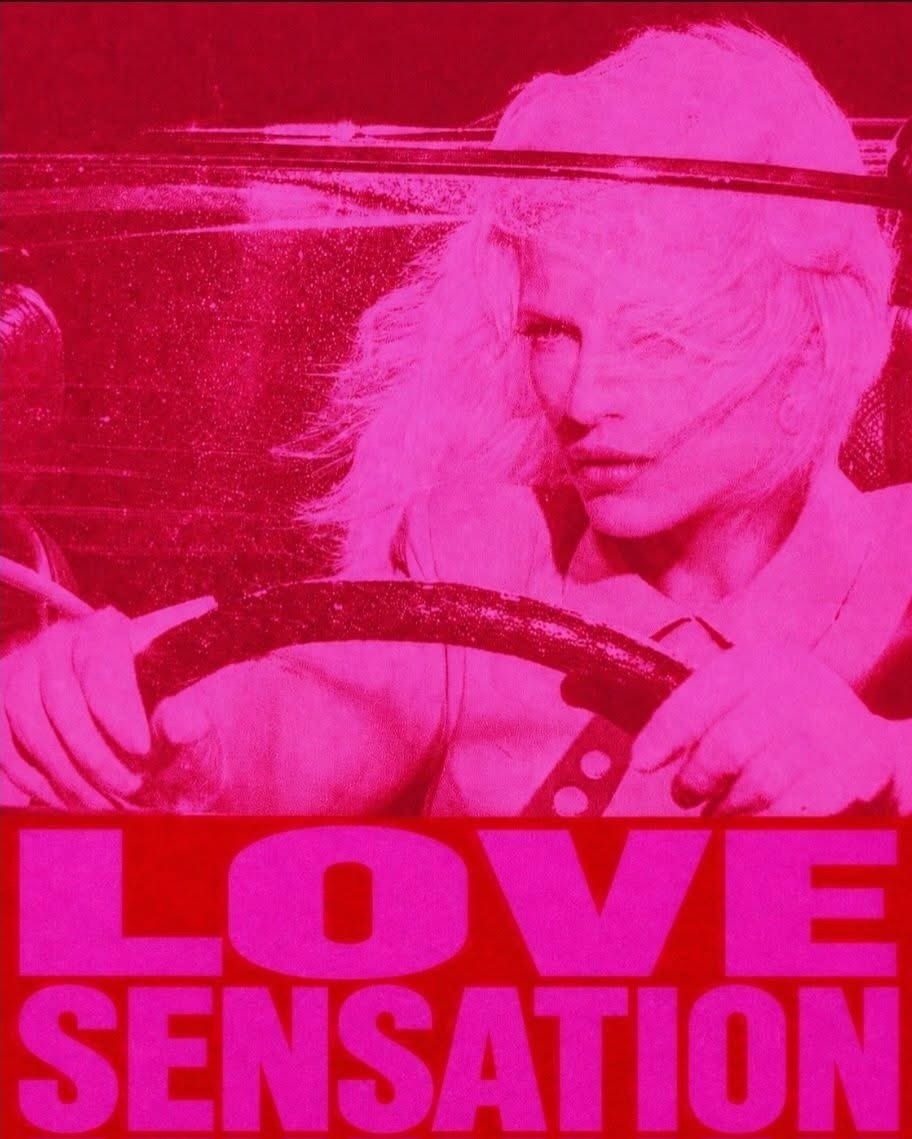Madonna’s “Love Sensation” Poster