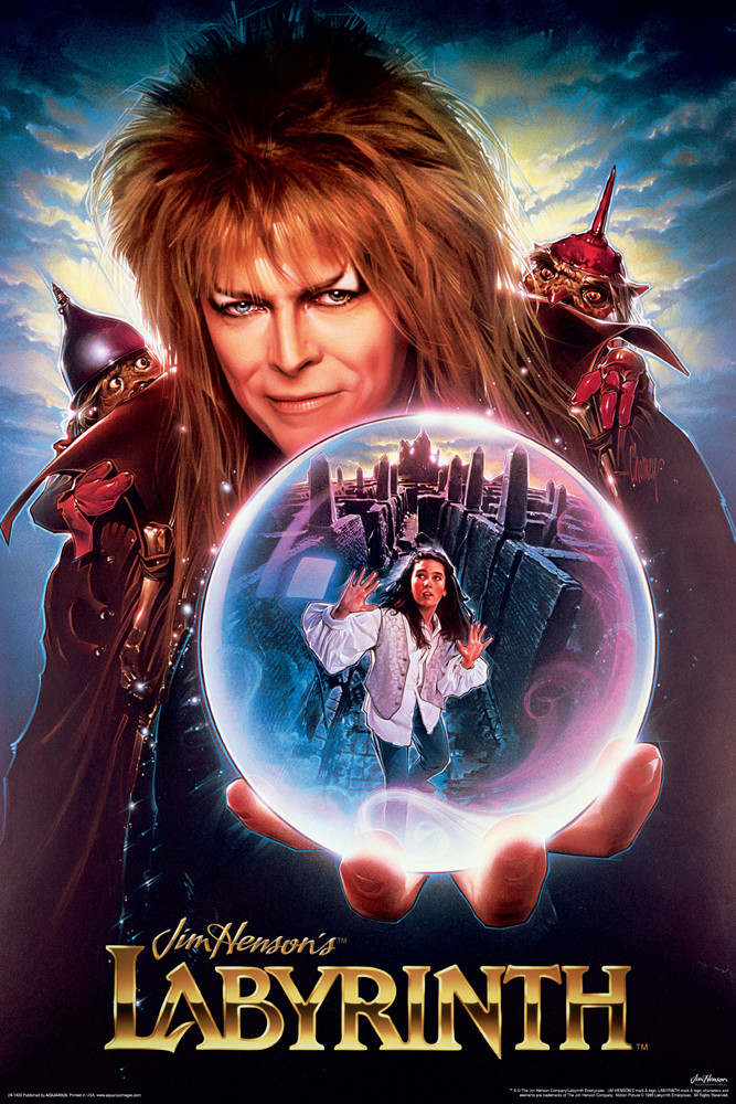 LABYRINTH – ONE SHEET MOVIE POSTER 24×36 – BOWIE 241430