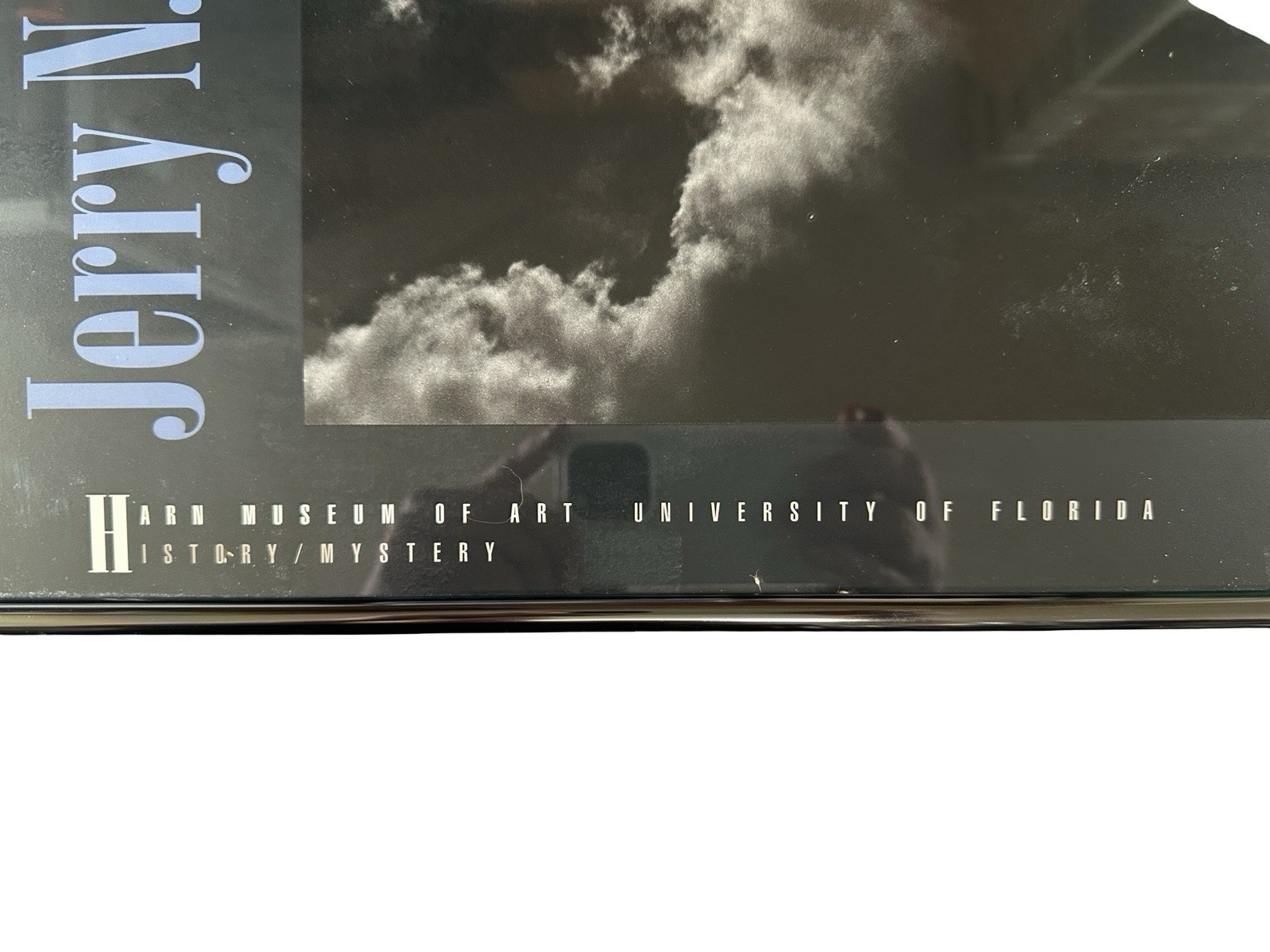 Jerry Uelsmann Signed Vintage 1994 History/Mystery Exhibition Poster Framed Auto