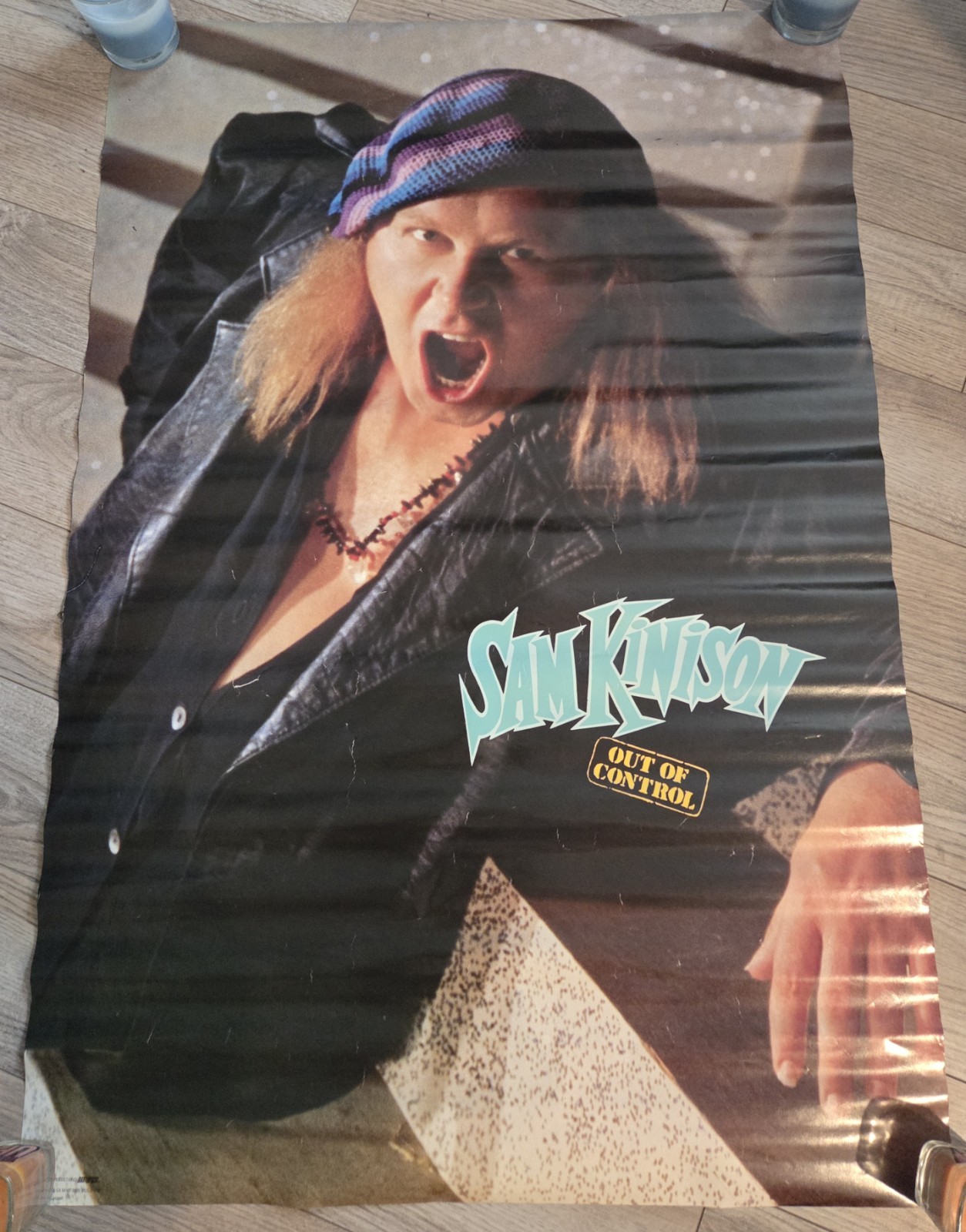 Vintage Sam Kinison Out Of Control Winterland Poster RARE