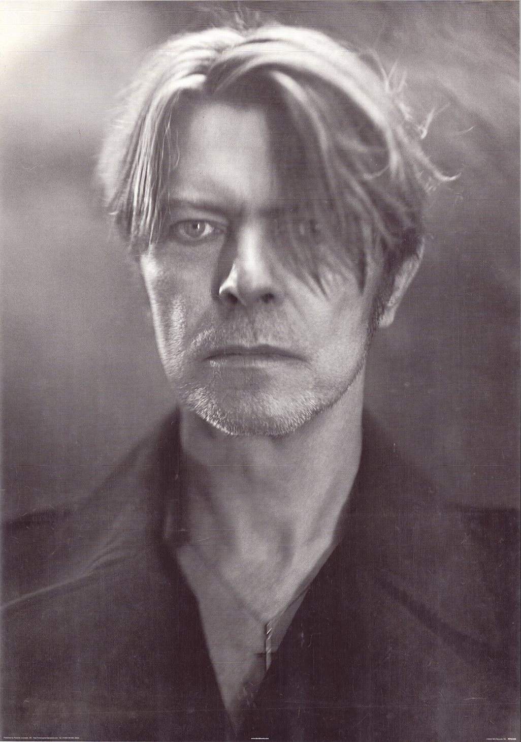 Vintage 2002 David Bowie Black & White PP0498 Pyramid Poster 34 x 24 UK