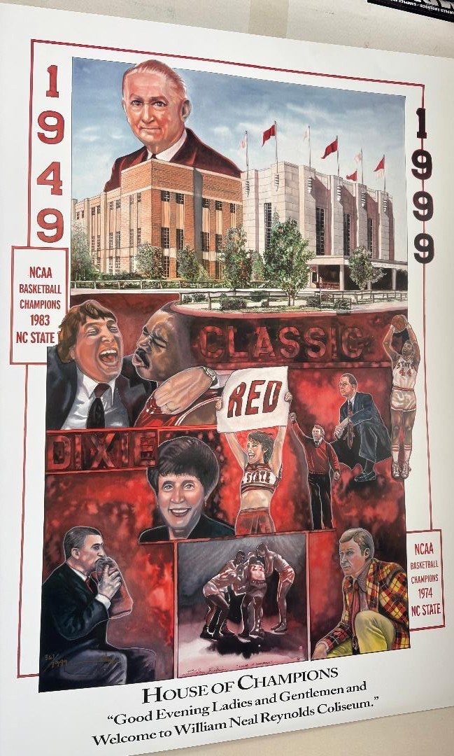 House of Champions: NCAA Basketball champions 1983 S/N 361/1999