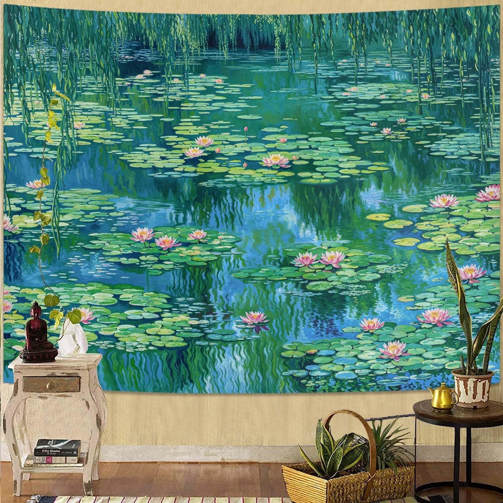 kampdream Landscape Tapestry, Scenery Art Wall Tapestries, Nature Wall Decor …