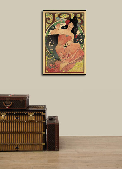 1898 Alphonse Mucha Job Rolling Papers Classic Art Poster Print – 24×36