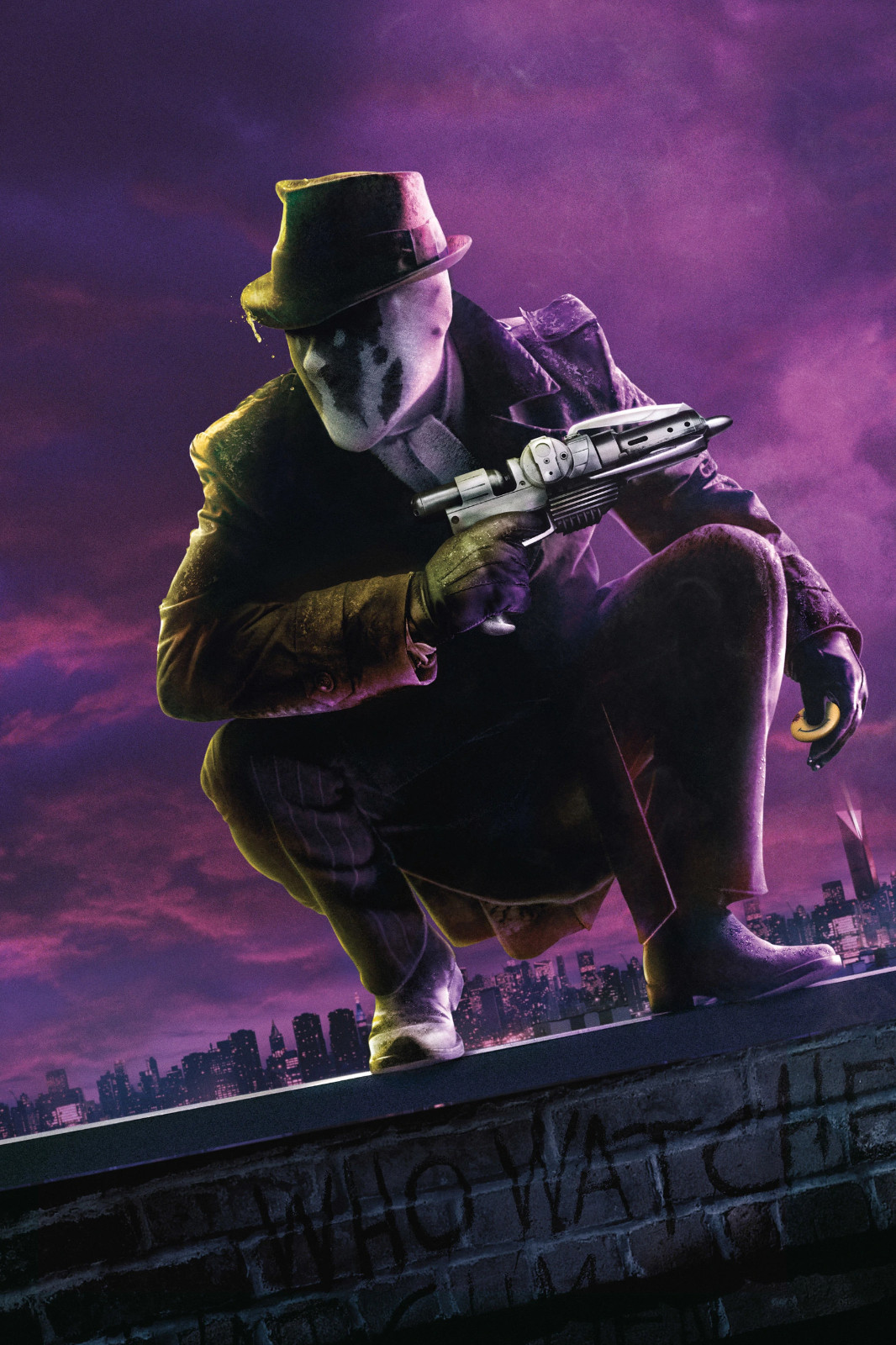 Watchmen Rorschach Who Watches the Watchmen Poster