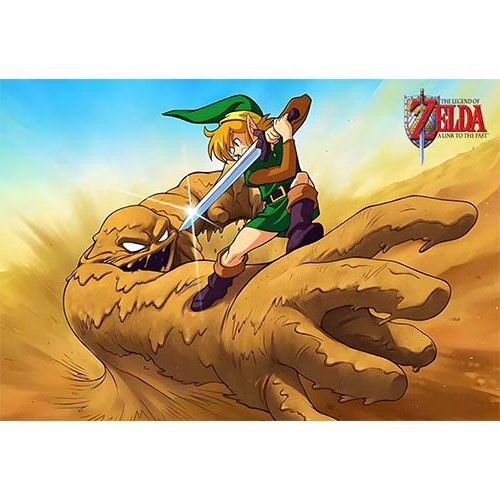 Legend of Zelda A Link to the Past High Quality Poster 8×10 11×17 13×19