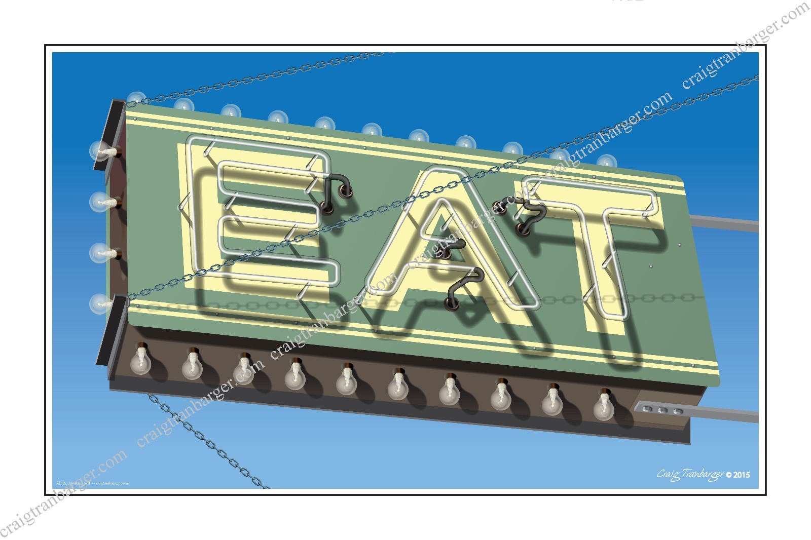 Neon Sign,Neon,sign,art,EAT,Route 66,Travel,roadside,nostalgia,Motel,cafe,diner