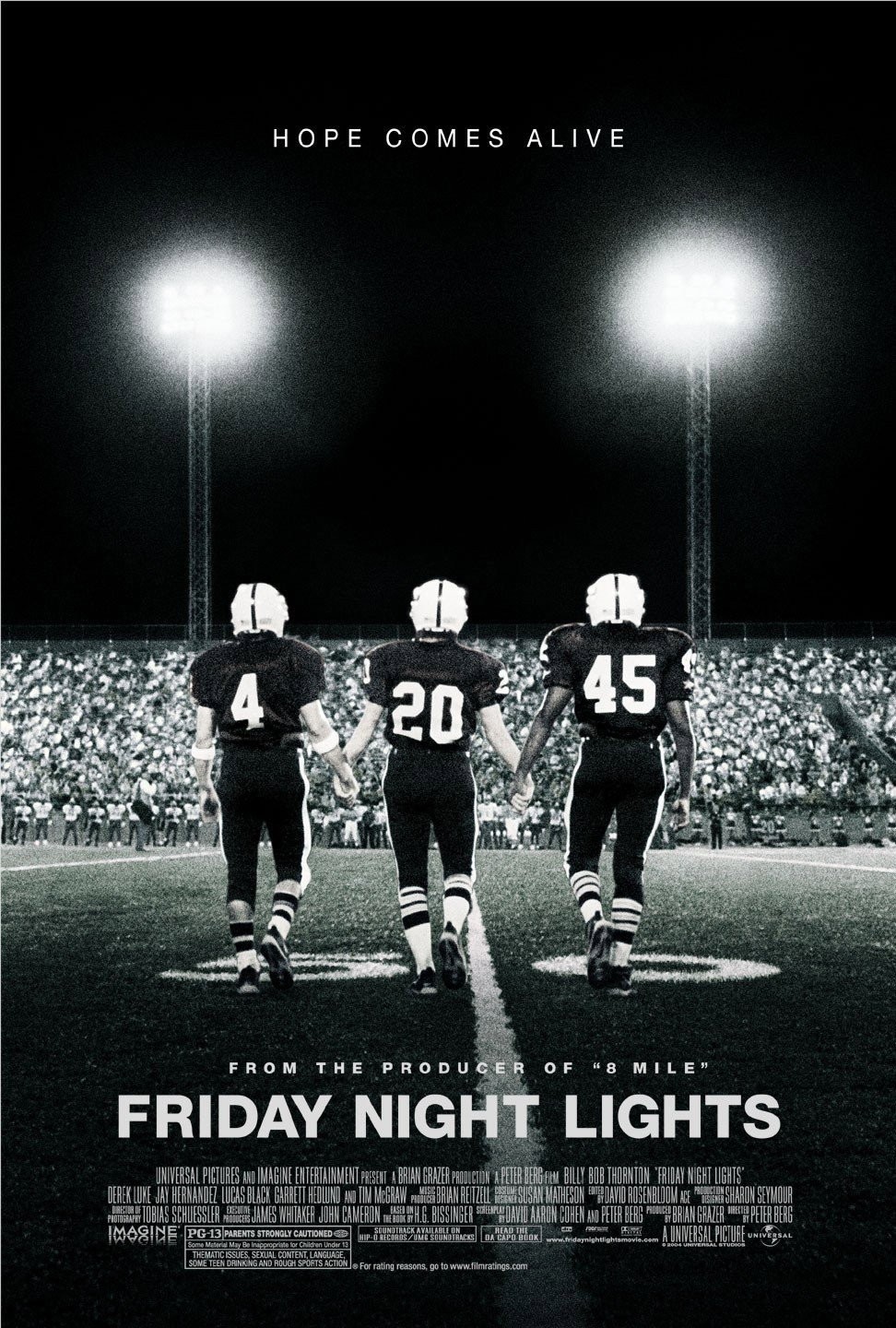 FRIDAY NIGHT LIGHTS Poster 13×19 inches BILLY BOB THRONTON