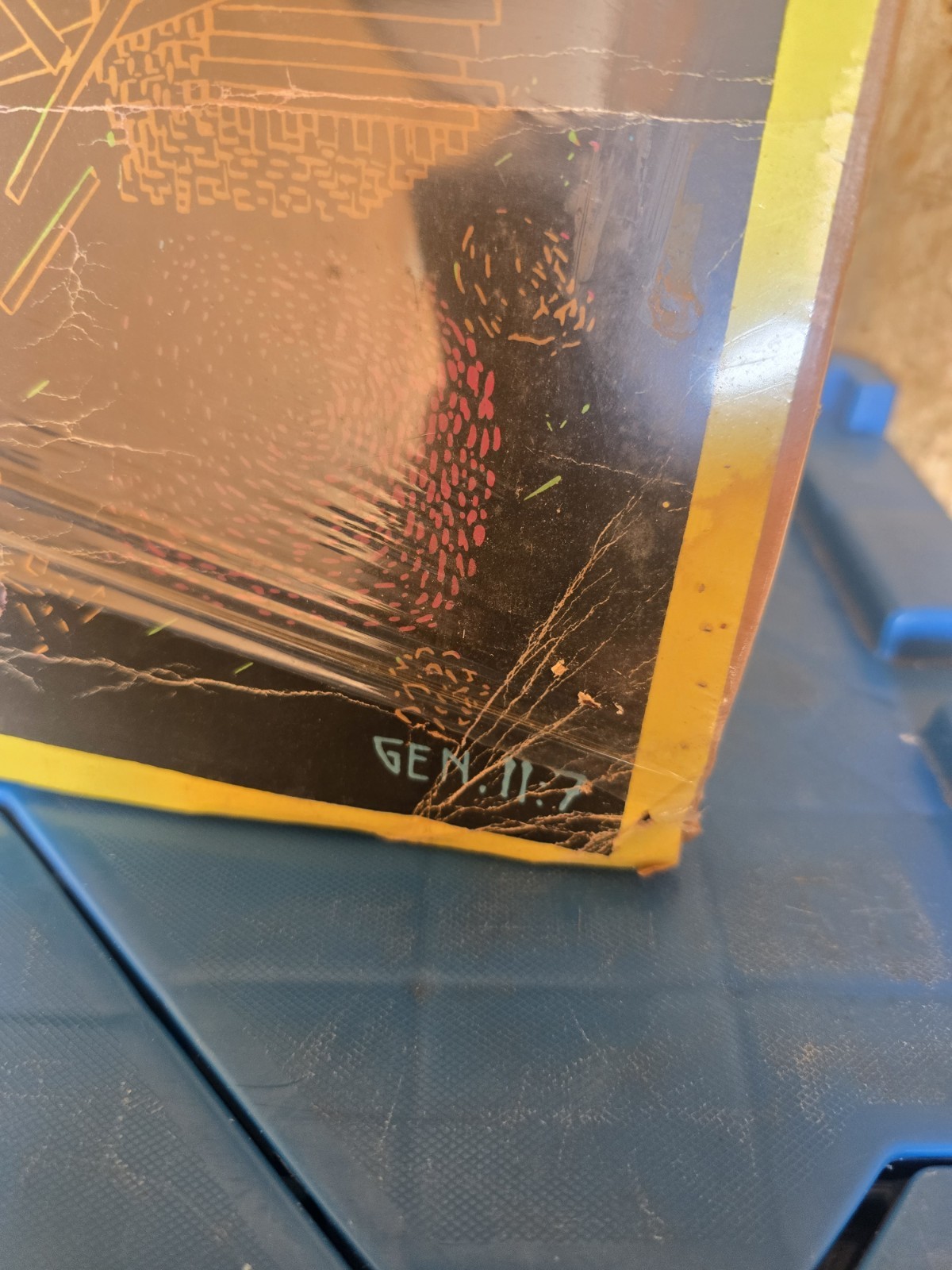 Vintage M.C Escher Victory Tower Black Light Poster SEALED