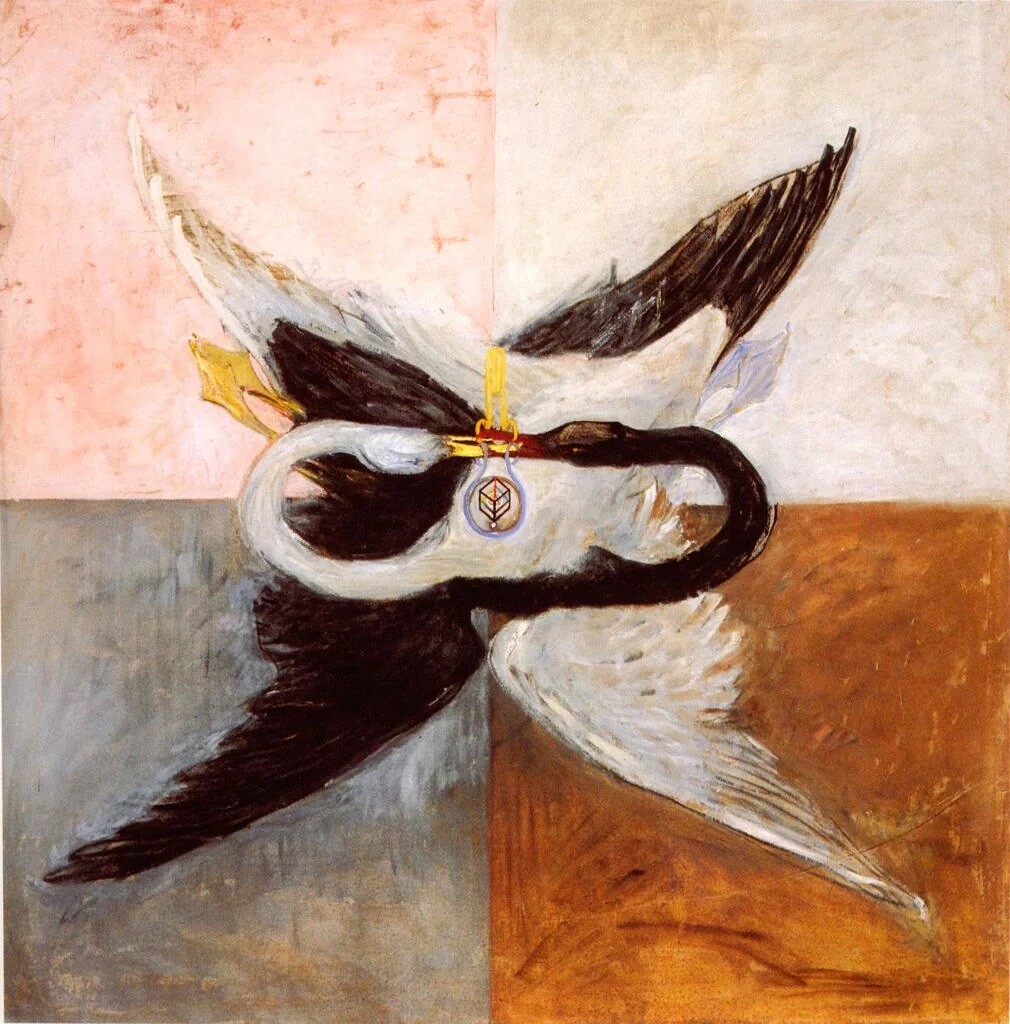 Hilma af Klint : The Swan : Framable : High Quality Art Print