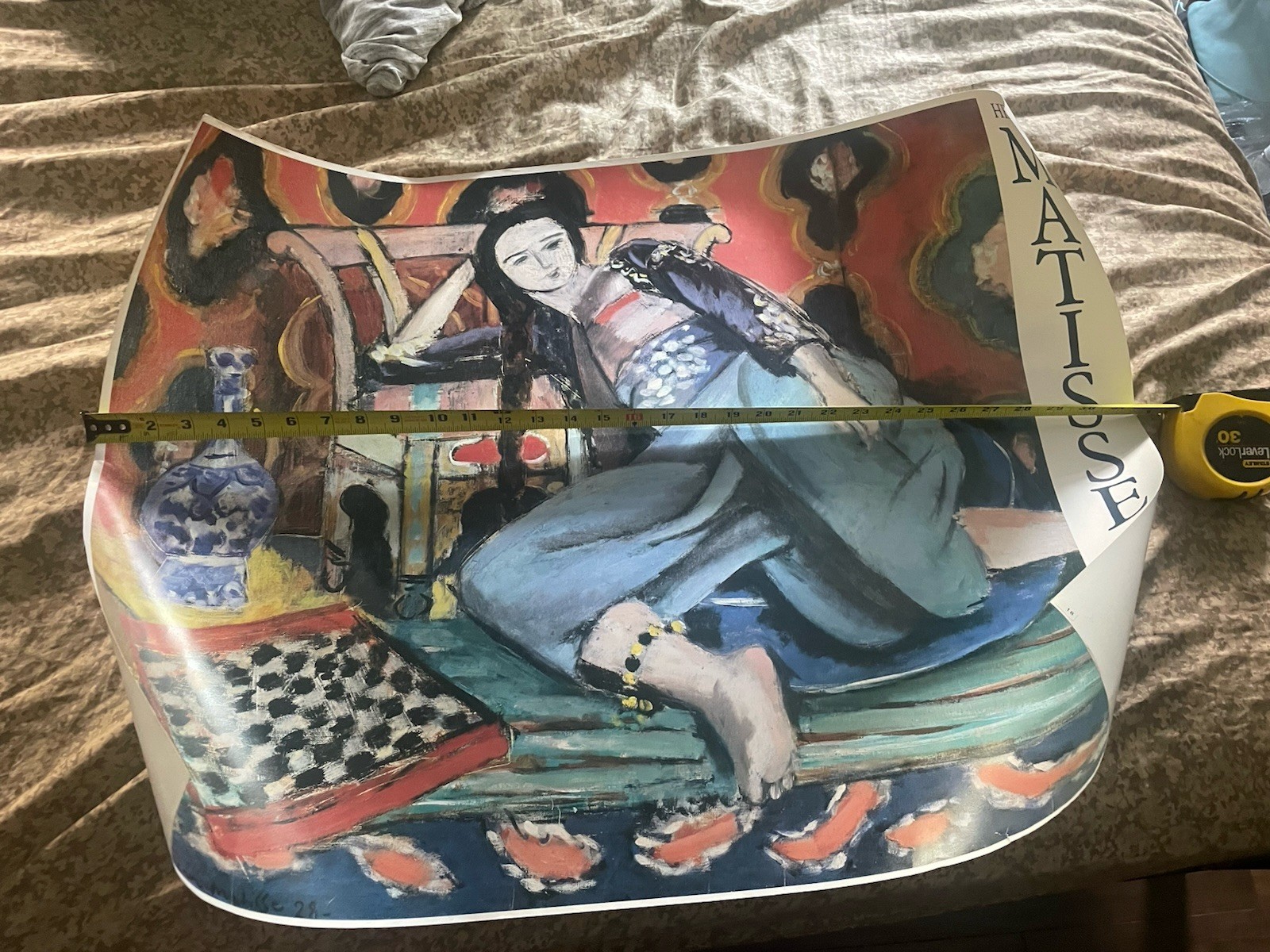 Large HENRI MATISSE Odalisque au Fontanil 1928 RARE 1986 éditions Hazan France