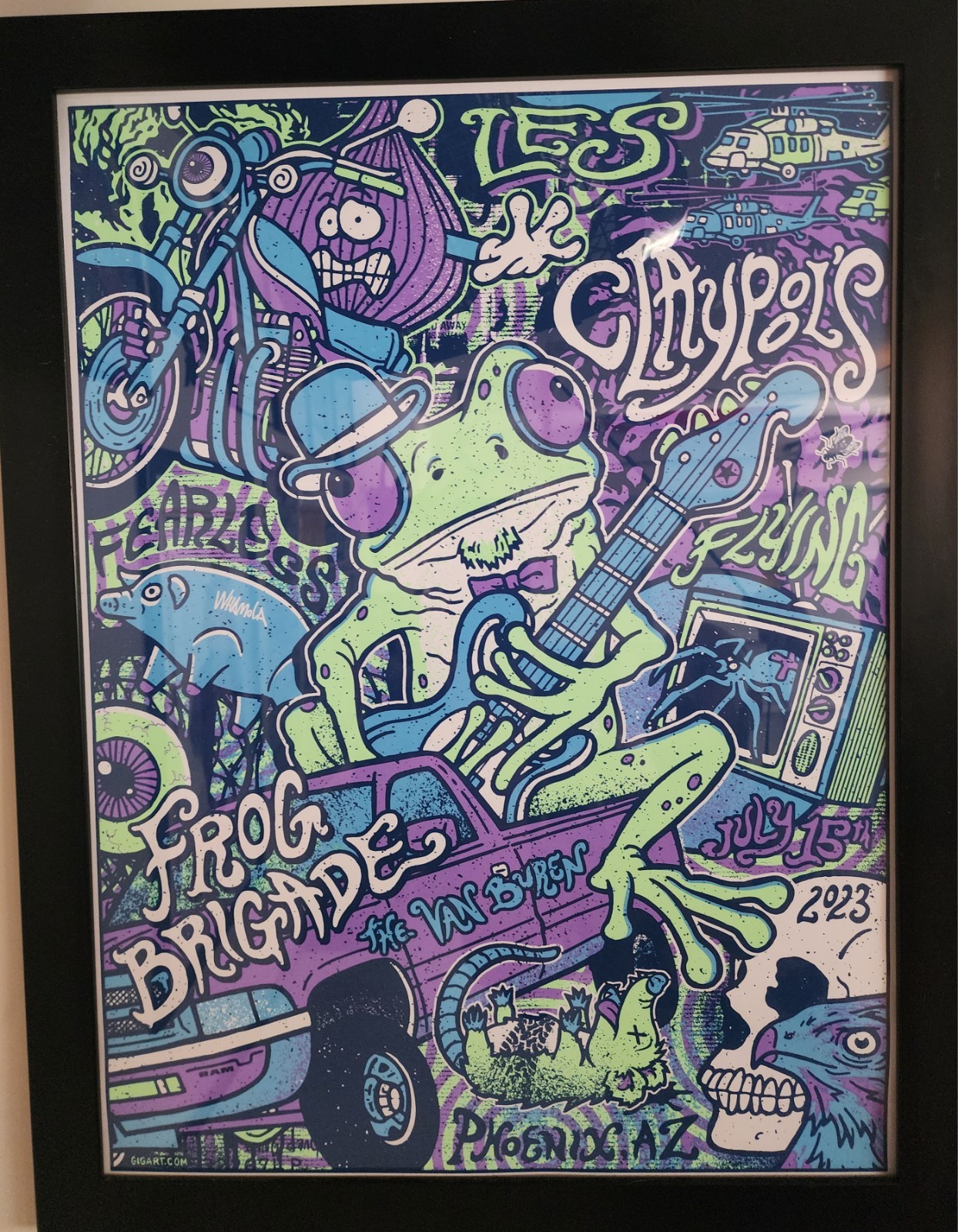 Les Claypool’s Fearless Flying Frog Brigade July 15, 2023 The Van Buren, Phoenix