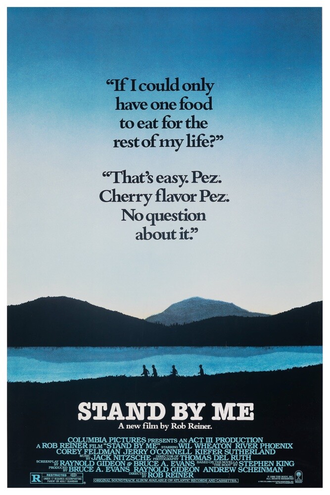 STAND BY ME – MOVIE POSTER – 11″X17 OR 12″X18″ BUY ANY 2 GET ANY 1 FREE!!