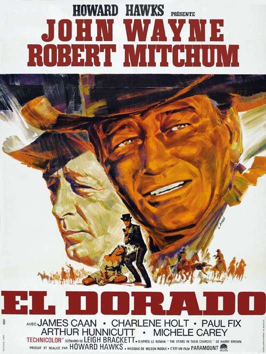 El Dorado John Wayne Robert Mitchum movie poster print #3