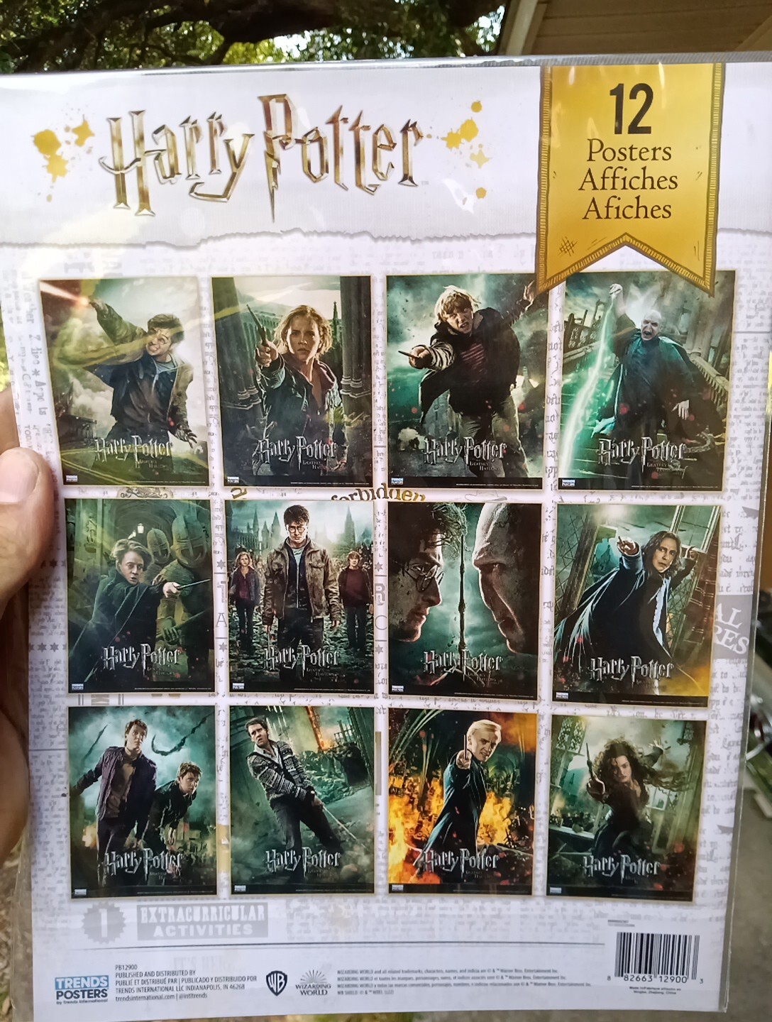 Trends Posters 12 Harry Potter Wizarding World 8.5×11 Posters