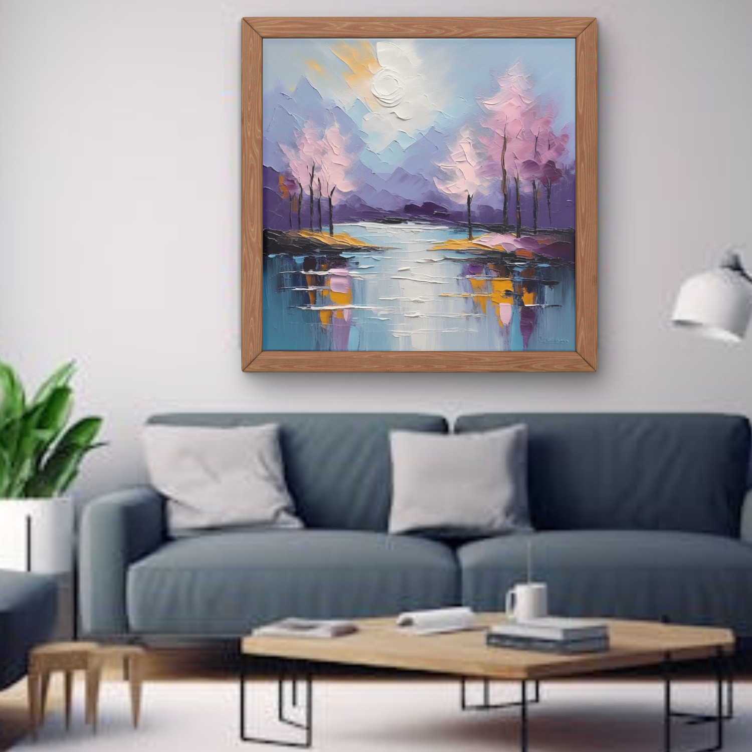 Lilac Waters Wall Art