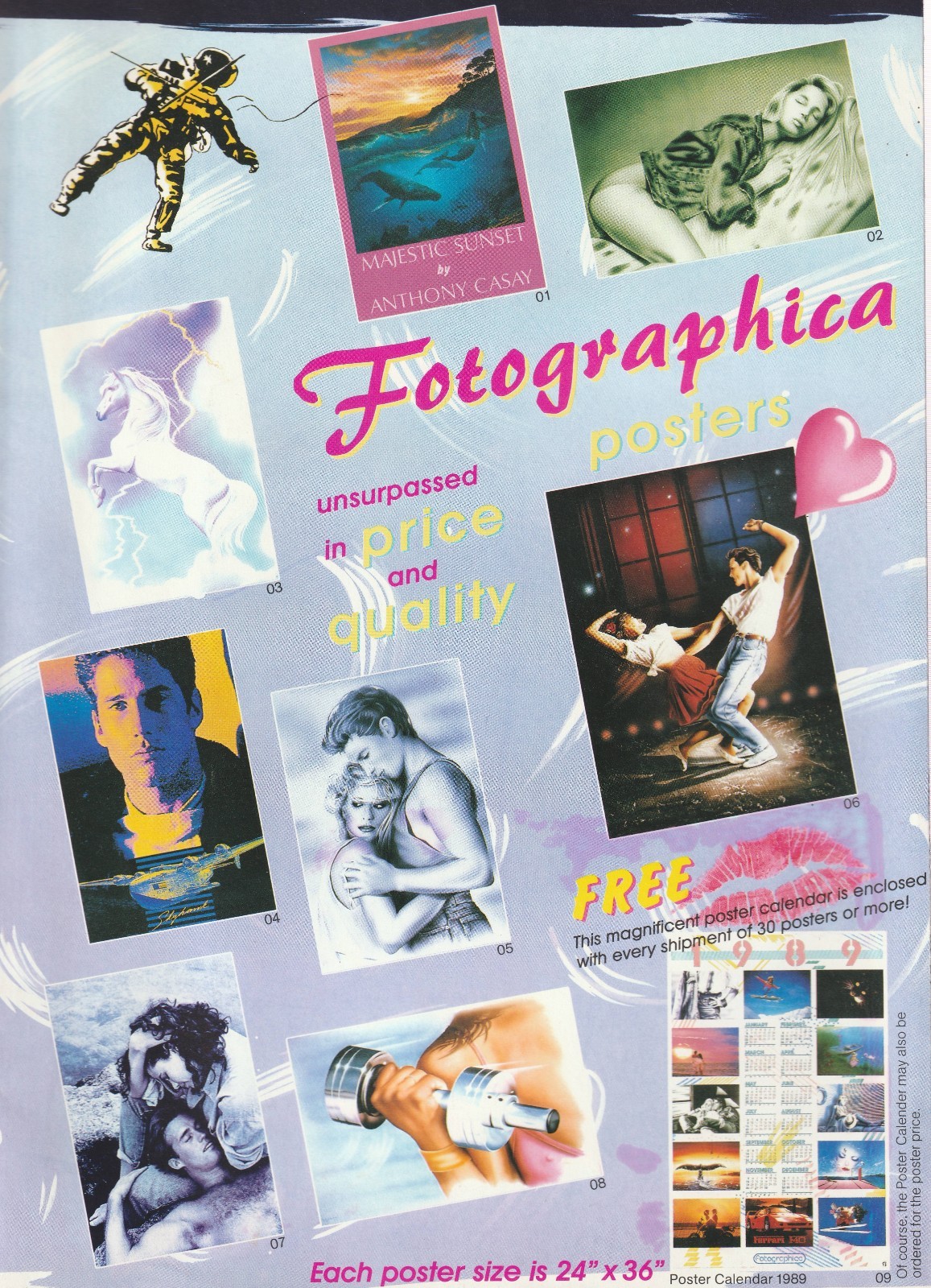1989 Fotographica poster Brochure (Artistic, Pop Culture, etc)
