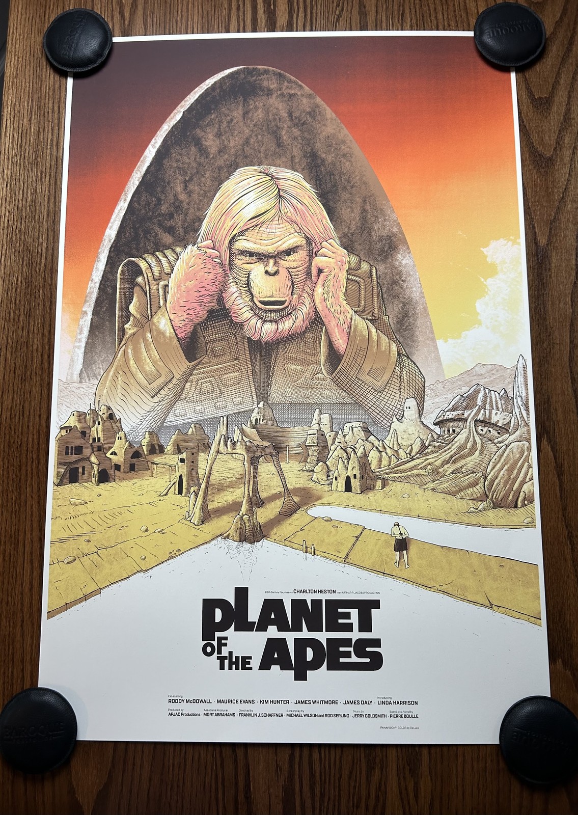 Planet of the Apes Mondo 24×36 Poster Cristian Eres Limited Edition Screen Print