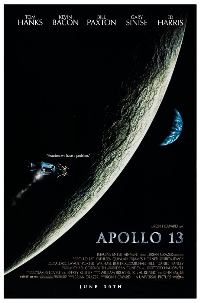 APOLLO 13 MOVIE POSTER 11″X17 OR 12″X18″ BUY ANY 2 GET ANY 1 FREE!!
