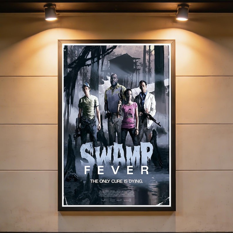 Left 4 Dead Fan Made Horror Survival Game Poster Collection