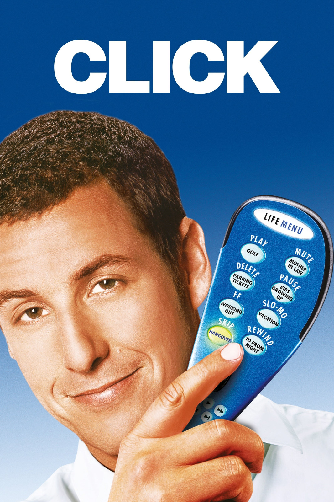 Click Movie Poster Adam Sandler Kate Beckinsale Christopher Walken Henry Winkler