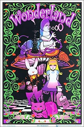 Wonderland II Laminated Blacklight Poster – 23.5″ x 35.5″